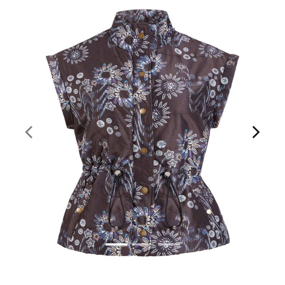Marie Oliver Lyndon Quilted Vest. Size Small
